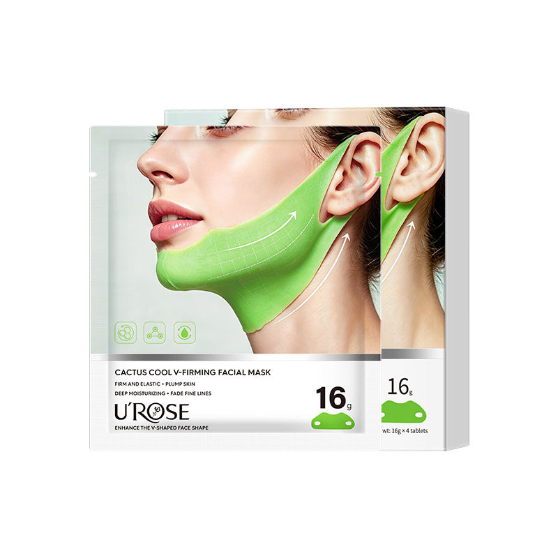 Cactus Cooling V-Shape Lifting Face Mask