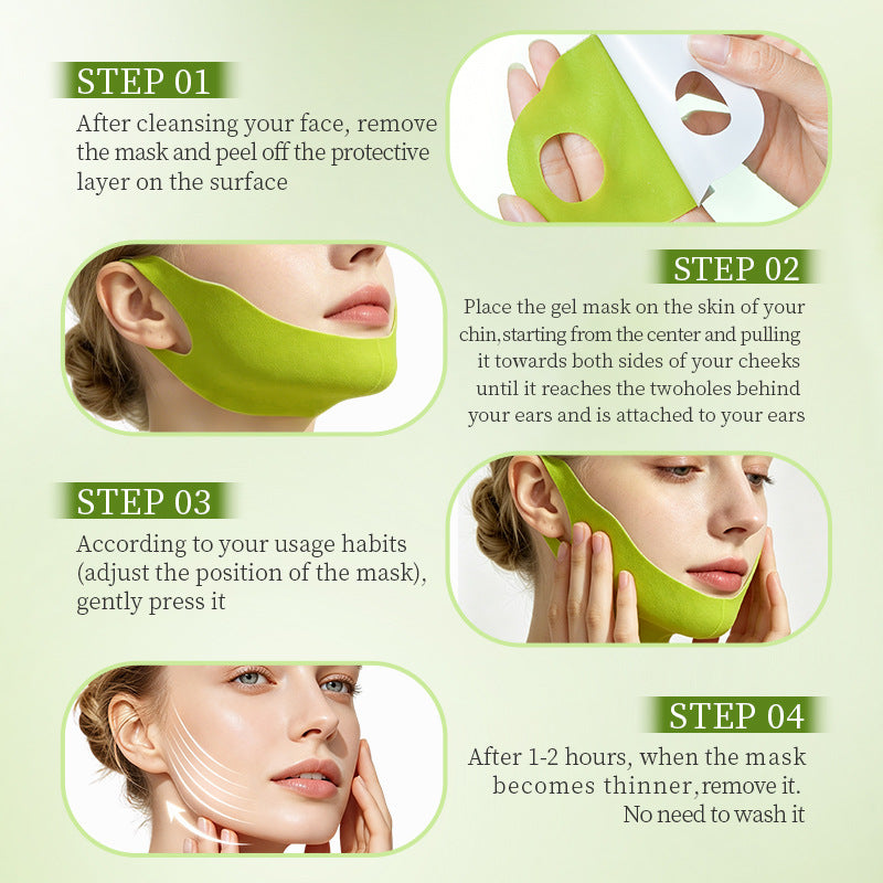 Cactus Cooling V-Shape Lifting Face Mask